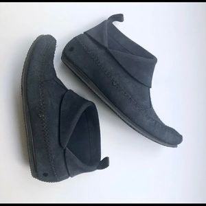 Rag & Bone Brixton Suede Moccasin Bootie, size 10